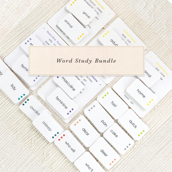 Word Study Bundle by Maitri