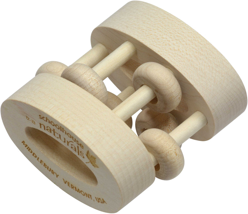 Unfinished Oval Bead Rattle