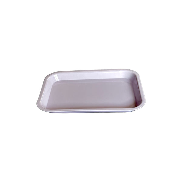 Tray: Medium Plastic Colored Rectangular