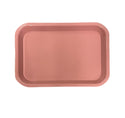 Tray: Medium Plastic Colored Rectangular