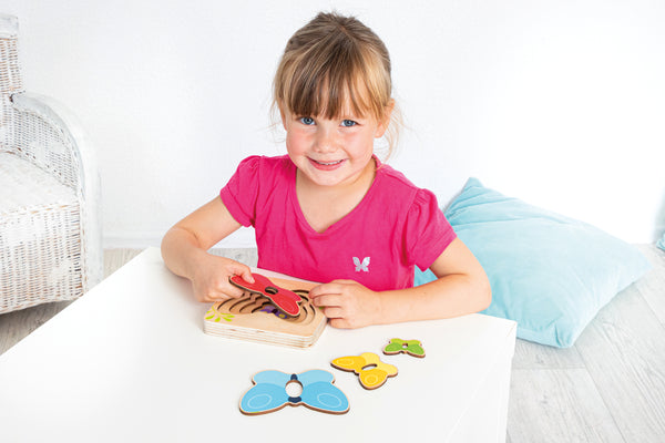 Butterfly Layer Puzzle 24 months+