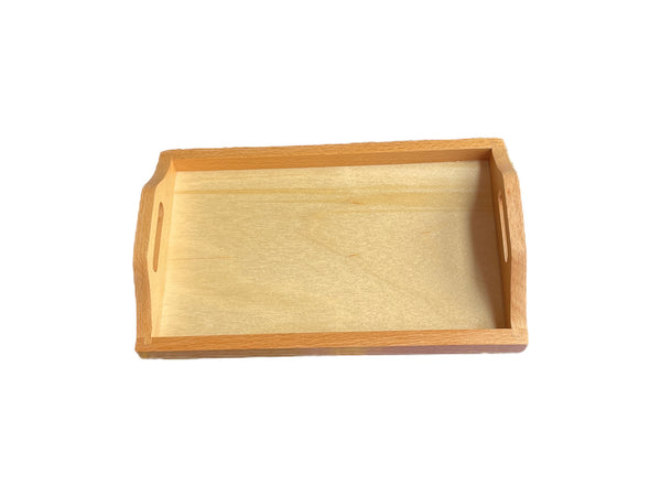 Tray: Cut Out Handle Wood