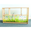 Furniture: Nature View Acrylic Back Shelf