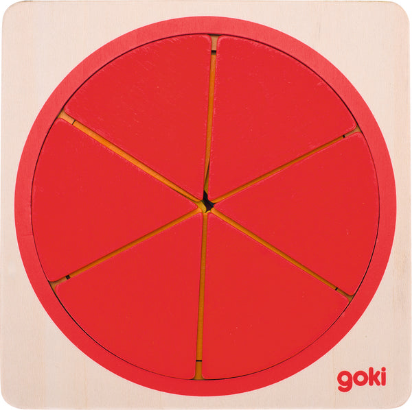 Fraction Circle Puzzle