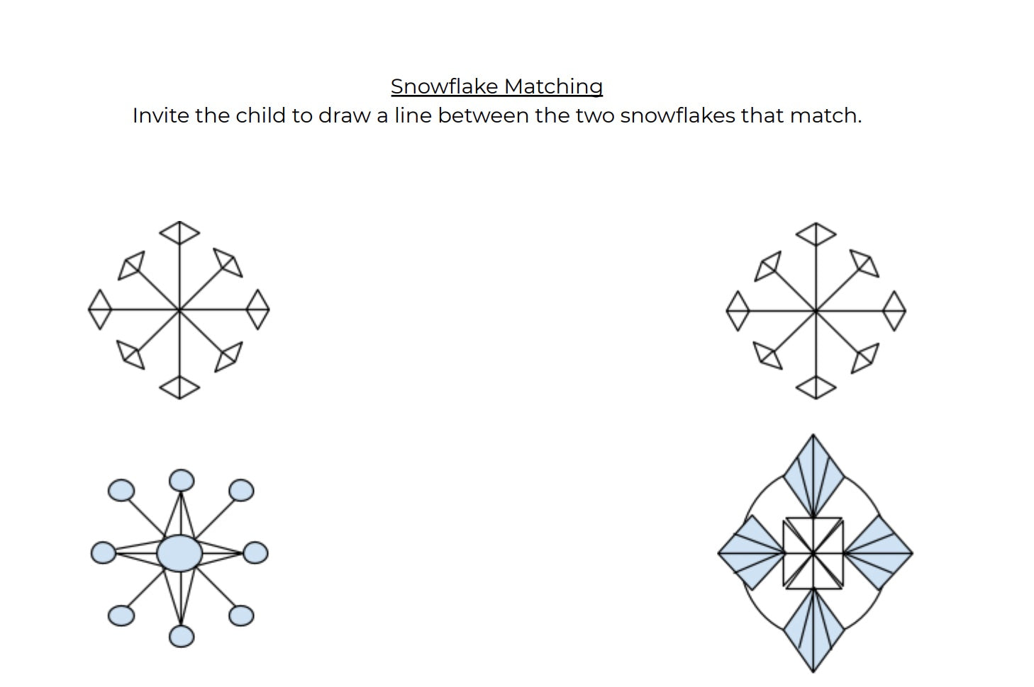Snowflake Matching