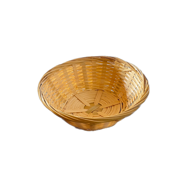 Round Bamboo Basket Small