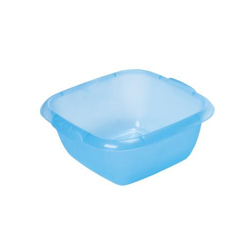 Cleaning: Dishpans Blue See-Thru  with Handles & Spouts