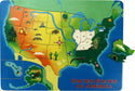USA Photo Puzzle Map
