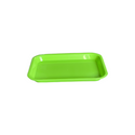 Tray: Medium Plastic Colored Rectangular