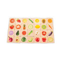 Wooden Fruit & Vegetable Match Toddler and Up