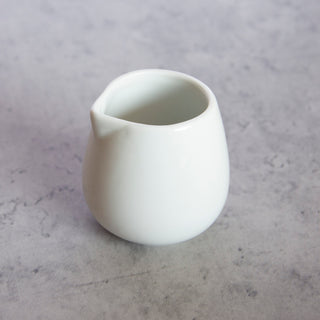 Creamer: Porcelain No-Handle 
