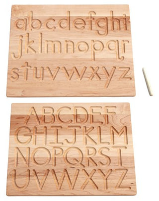 2-Sided Lowercase & Uppercase Alphabet Tracing Board Item# L10206