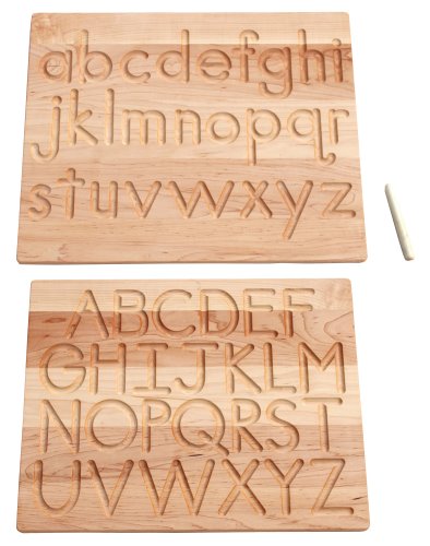 2-Sided Lowercase & Uppercase Alphabet Tracing Board Item# L10206