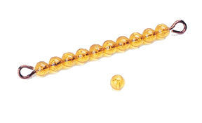 Golden Bead Ten Bars Set/45 - Item# M6188