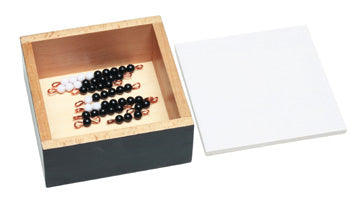 Bead Stairs: Black & White Stair Set 1-9 with Box -M7794