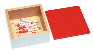 Bead Stairs: Red & White One Set of 1-9 Bead Stair With or Without Box (Choose from Drop Down) SAVE!!!