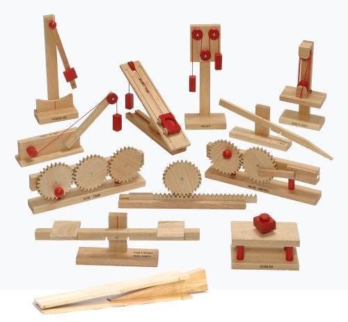 Simple Machine Wood Models Set/12 