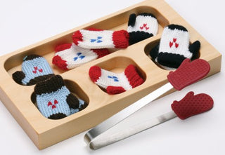 Celebrate Winter Mitten Sort & Tong Kit 