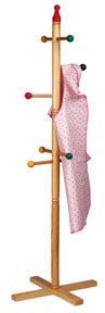 Children’s Wooden Apron/Coat Rack