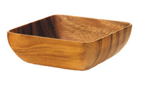 Bowl: Wood Square South Pacific Item# P6840