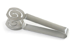 Tongs: Swirl Stainless Steel