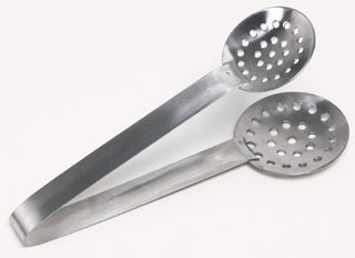 Tongs: Concave/Convex Stainless Steel 