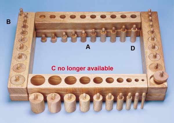 Block D Knobbed Cylinder Block