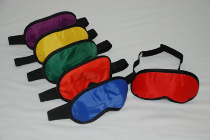 Comfy-Fit Colorful Blindfolds Set/6 