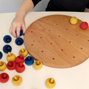 Toddler: Jumbo Wood Knob Pegboard Set Item# S9393