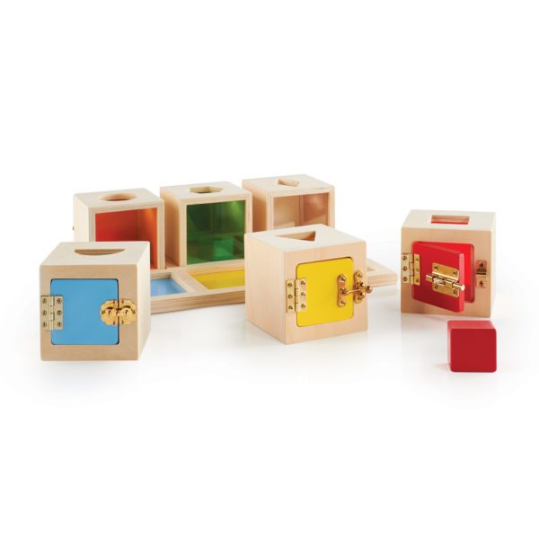 Peekaboo Lock Boxes Set of 6