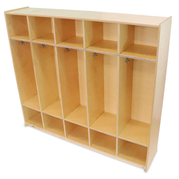 Furniture: Storage and Coat Locker 5 Section