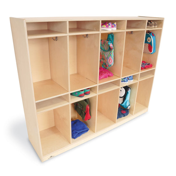 Furniture: 10 Section Coat Locker