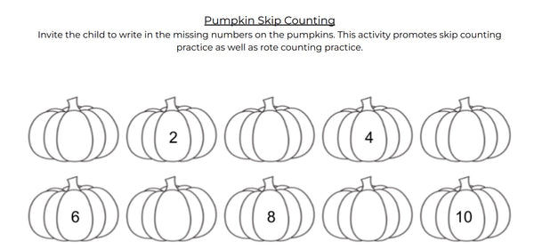 Pumpkin Skip Counting