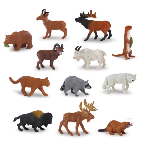 Continent Animal Miniatures: North American Animals