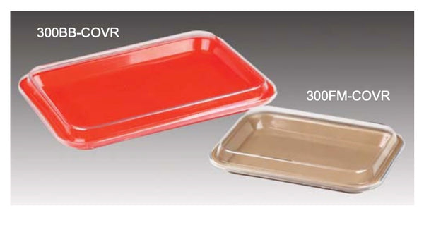 Tray: Medium Plastic Colored Rectangular