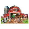 Barn Yard Shaped Floor Puzzle