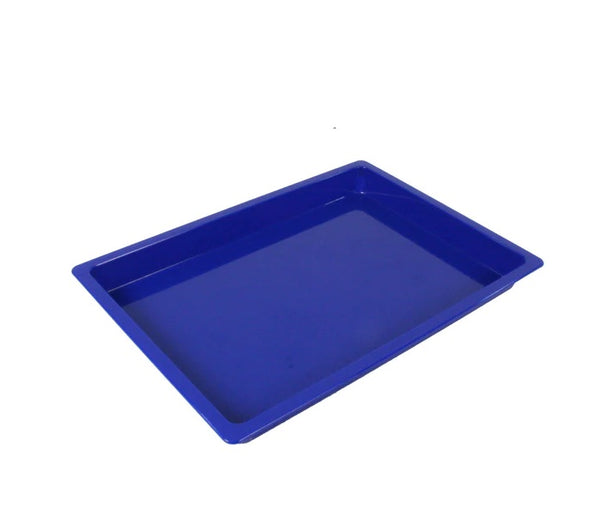 Tray: Blue Large Sized Plastic