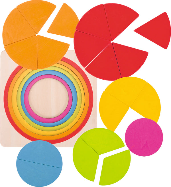 Fraction Circle Puzzle